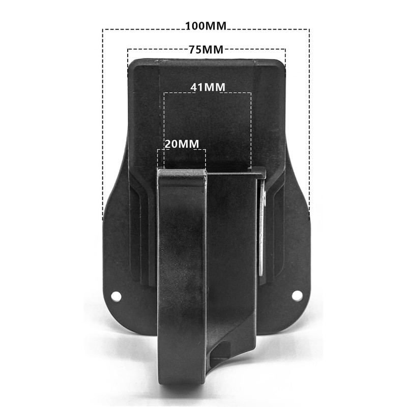 Tiardey Modular Drill Holster Tool Multifunctional Drill Pouch Belt Holder