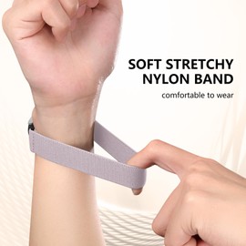 Lerobo Band Compatible with Galaxy Watch 7 6 5 4 40mm 44mm/galaxy watch 5 Pro 45mm/for Galaxy Watch 4 Classic 42mm 46mm/for Galaxy Acitve 2 Watch Band 40mm 44mm/Watch 3 41mm, 20mm 5 Pack Elastic Band