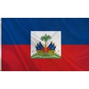 HVATLTL Haiti Flag 4x6FT,Heavy Duty 100D Polyester,Vivid Colors,Haitian National Flags