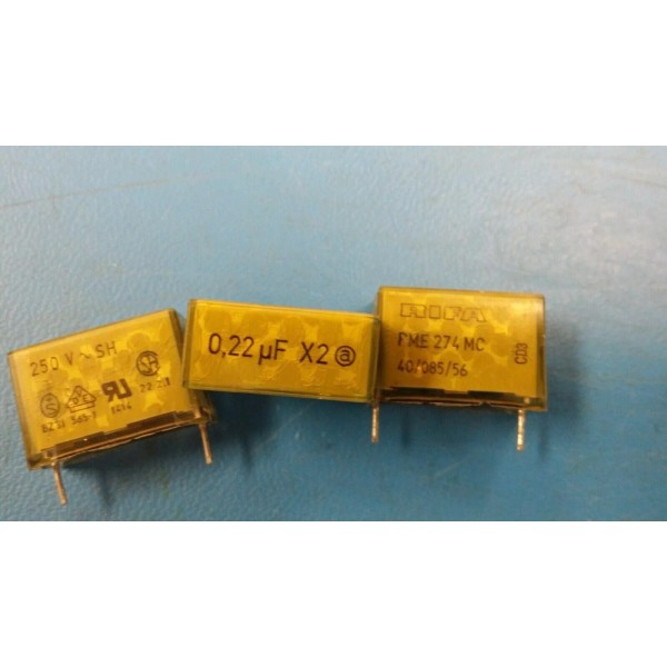 rifa (10 PCS) PME274MC6220K RIFA .22uf 250Vac 125Vdc 10% METALLIZED