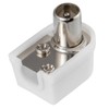 HB-DIGITAL 1 x Angle IEC Plug with Screw Connection Detachable