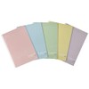 Nakabayashi Swing Logical Antibacterial Cover Notebook, Semi B5/B-Ruled/30 Sheets, Smoky