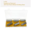 Redi-Lock Concrete Floor Preparation Disc, Diamond Metal Grinding Shoes, Double