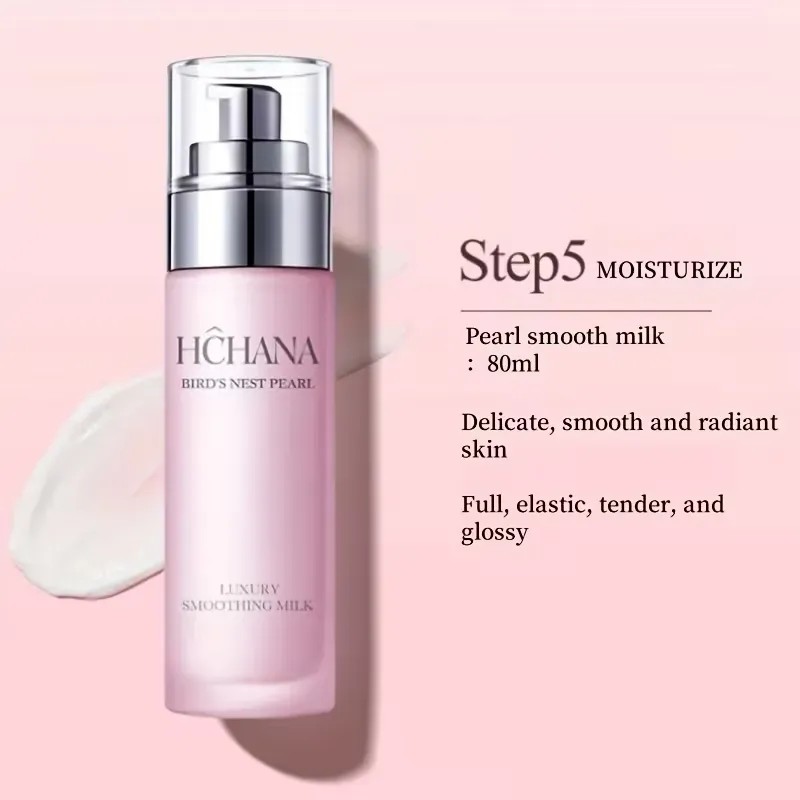 Set 6 Piezas Tratamiento Facial Hidratante Hchana Birds Nest