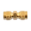 Connect 31180 Brass Straight Coupling 5/16in 10pc