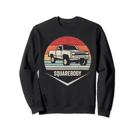 Retro Vintage Classic Square Body Truck Squarebody Sweatshirt