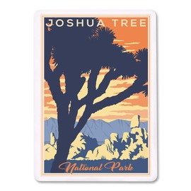 Lantern Press Joshua Tree National Park, California, Lithograph (52 Playing Cards, Poker Size Card Deck with Jokers)