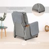 Textilhome Circus Armchair Cover, 1-Seater / Relax, Reversible Padded Sofa