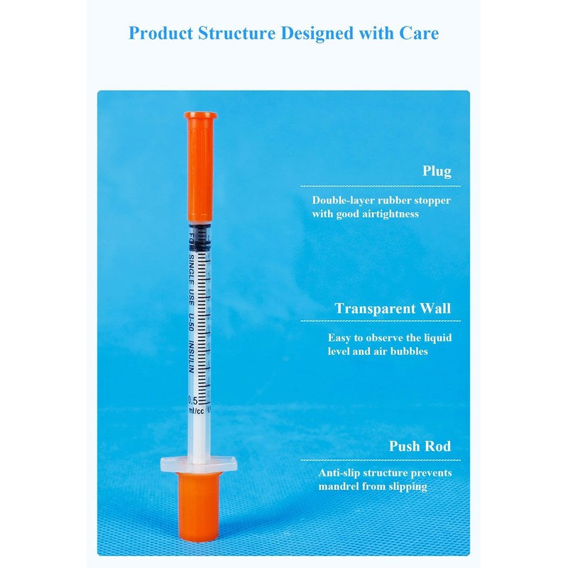 1ml Multi-Purpose Distribution Measuring Tools，0.3X8mm Individually Sealed Packaging - Ideal