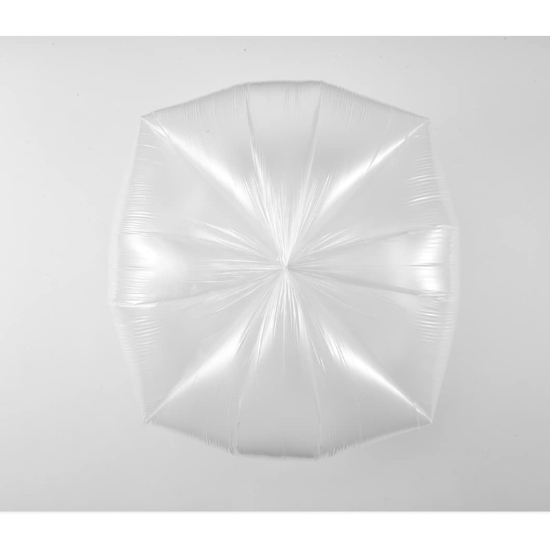 TYPLASTICS 20-30 Gallon Clear Trash Can Liners - 30" x