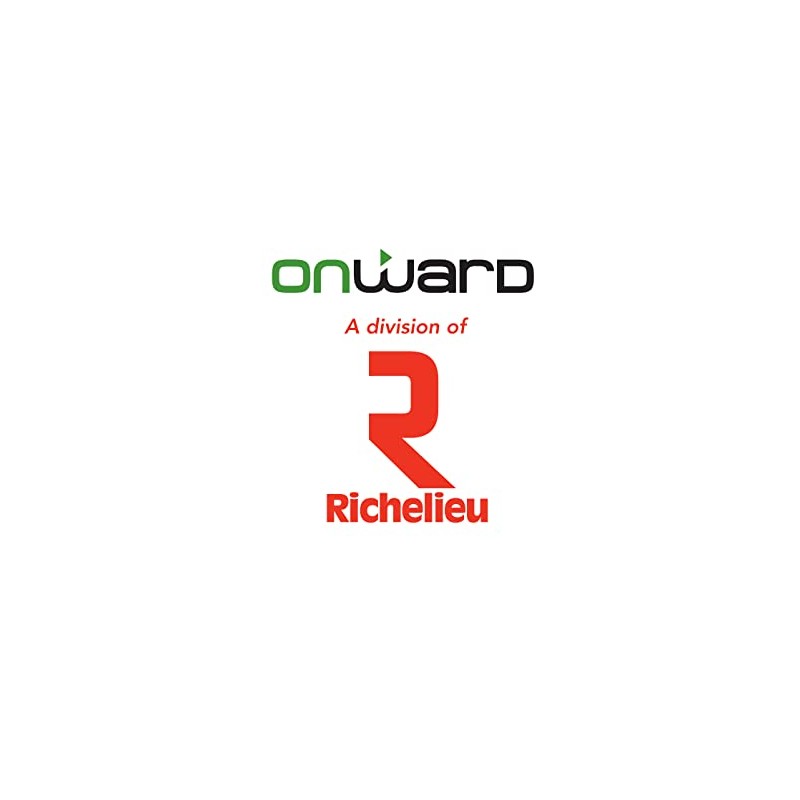 Richelieu Hardware 63CV 6" Flush Bolt with 5/8" Radius End,