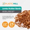 PlasticMill 23" Large Rubber Bands for Trash Cans - Heavy
