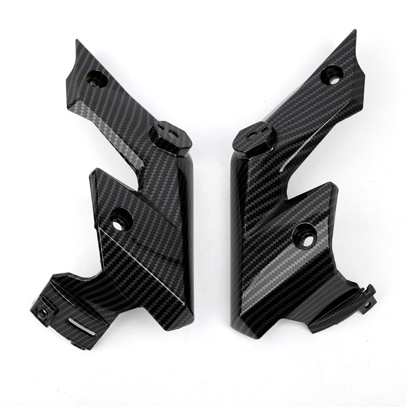 Mokuo Motorcycle Carbon Fibre Headlight Side Panel Turn Signal Holder