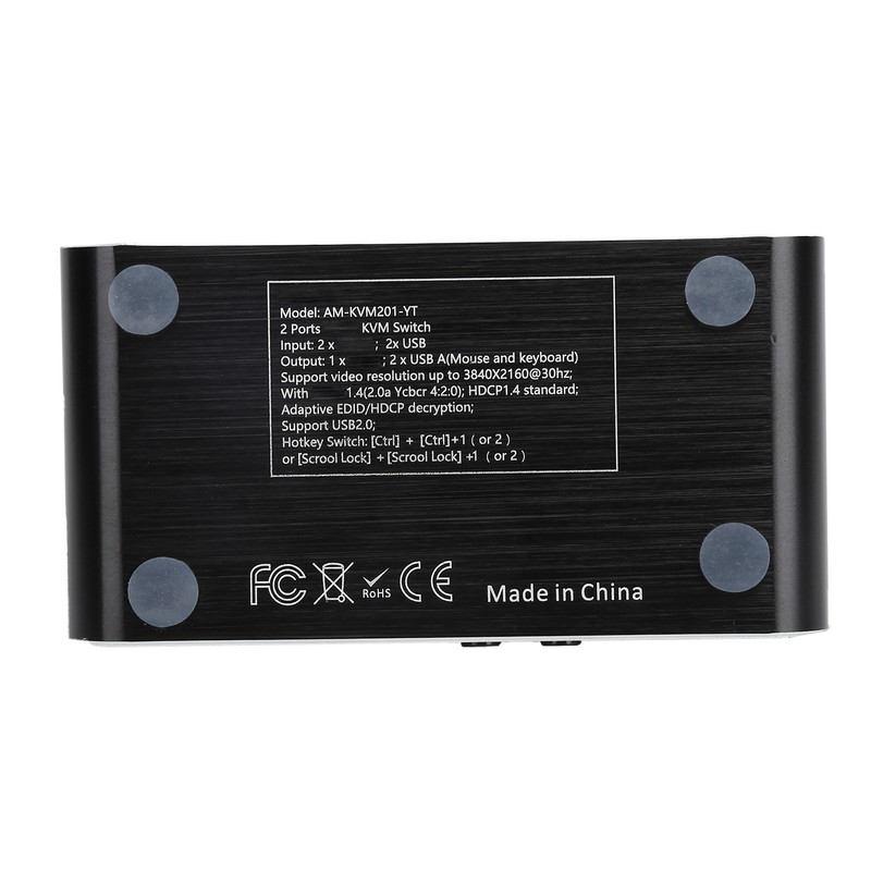 KVM Switch Plug and Play Support 4K Audio Video Converter