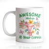 DYJYBMY Awesome Midwife At Your Cervix Mug, Midwife Tea Cup,