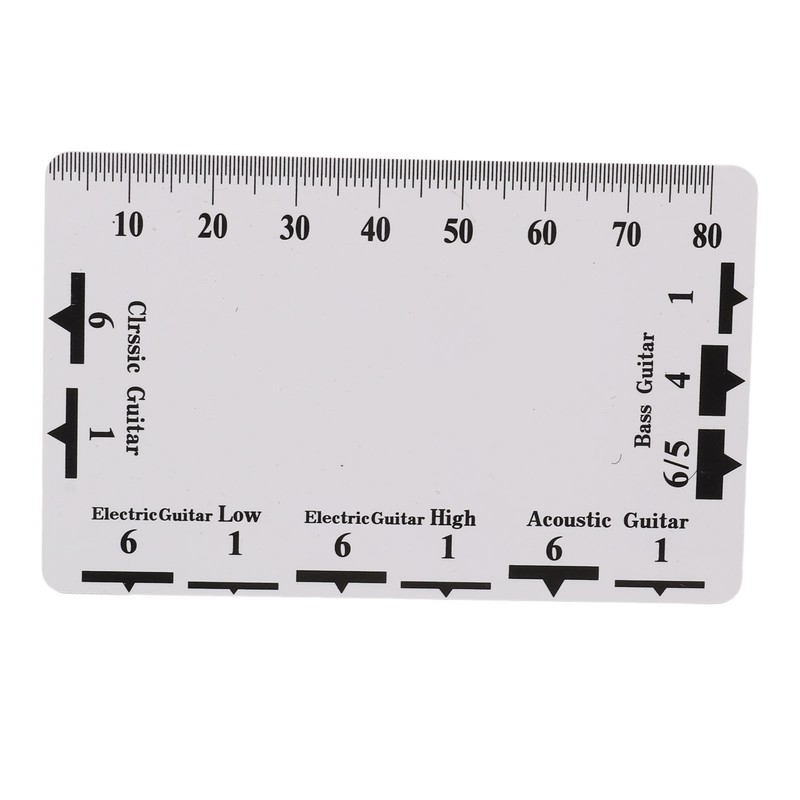 Guitar Maintenance Tool Kit Hex Wrench File Screwdriver Ruler String