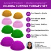 Lure Essentials Cupping Therapy Set 8 Professional Silicone Cupping Cups