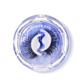 SACE LADY Pestañas Postizas AutoadhesivasSin PegamentoAplicación en 3 SegundosReutilizablesFáciles para PrincipiantesZ10-C1.3 cm                      