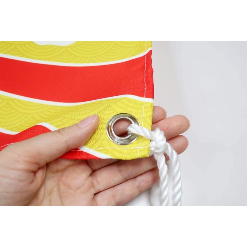 Great catch flag 120 x 180 cm Seven Lucky Gods