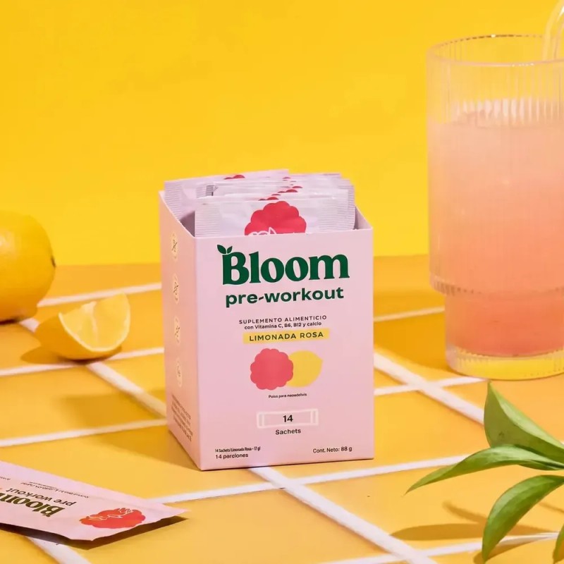 Pre Entreno Bloom en Polvo para Energía y Enfoque |