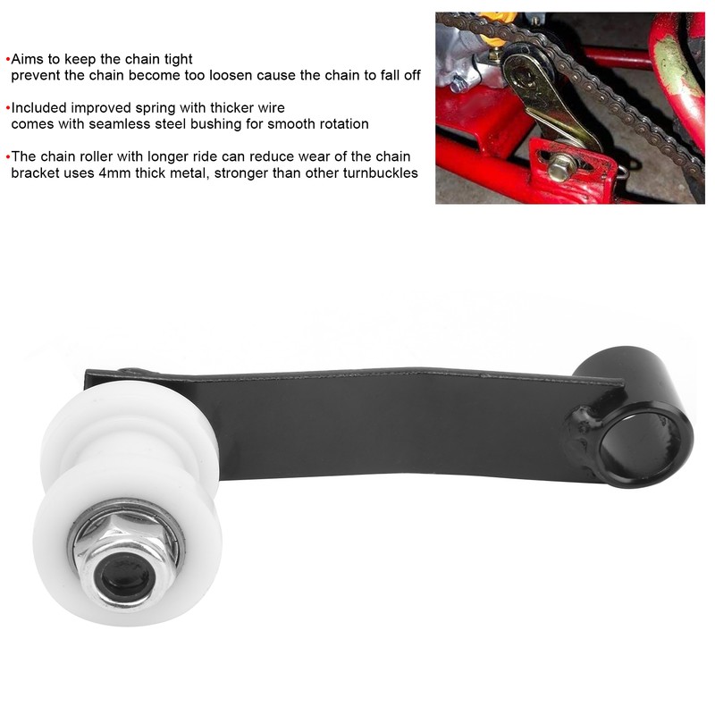 Chain Guide Tensioner Roller W/Spring Sleeve for ATV Dirt Bike