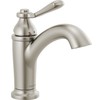 Peerless P1565LF-BN Elmhurst Handle Bath Faucet Single Hole, Brushed Nickel