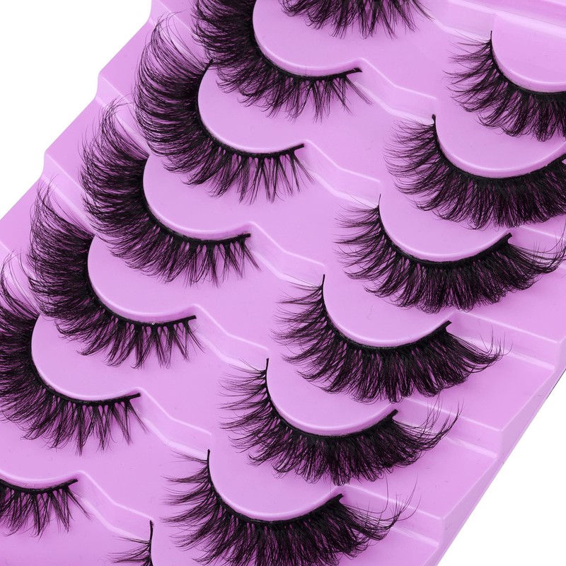 ALICE Eyelashes Fox Eye Lashes Mink Faux Fluffy Natural False