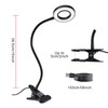 QQAPPU Clip Light Reading Lights 48 LED Clamp-on Desk Lamp