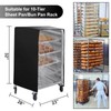 tiscover Bread Rack Cover with Zipper, 10tier Sheet Pan Rack/Bun