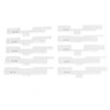 10PCS Router Table Set Up Bars Transparent Acrylic High Accuracy