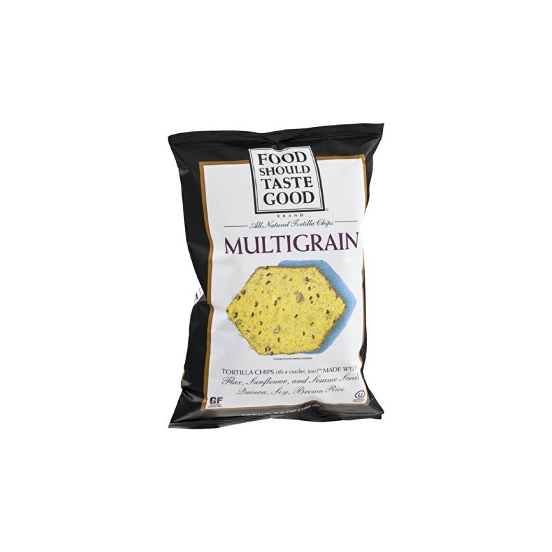 Food Should Taste Good, Tortilla Chips, Multigrain, Gluten Free Chips,