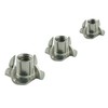 M5 (10 pieces) drive-in nuts with thread for wood, stainless