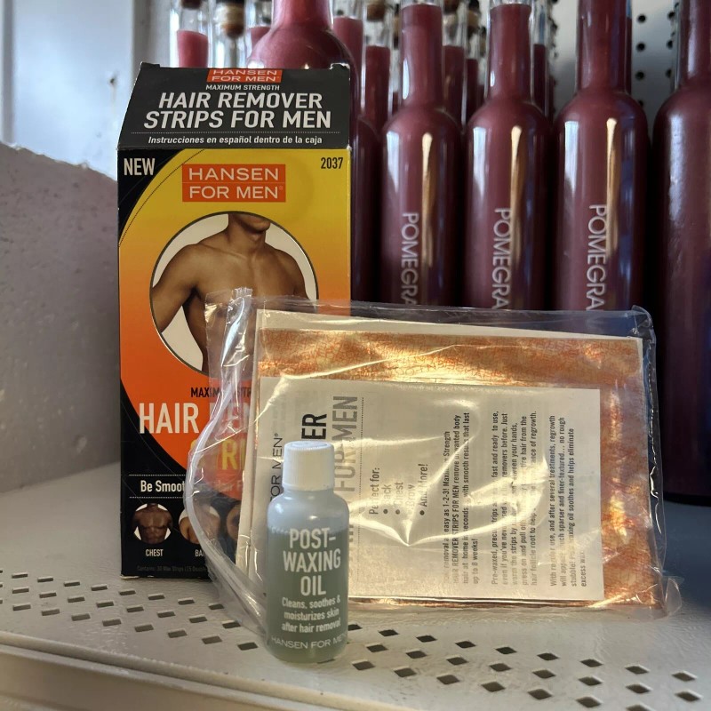 Hansen For Men Hair Remover Strips Maximum Strength