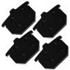 Caltric Brake Pads for Honda GL1000 Goldwing Limited 1976 Front