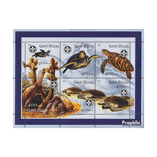 Guinea-Bissau 1584-1589 Sheetlet (complete.issue.) unmounted mint/never hinged ** MNH 2001