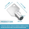 Zfegto GR888 Washer Dryer Machine Key for Greenwald Speed Queen