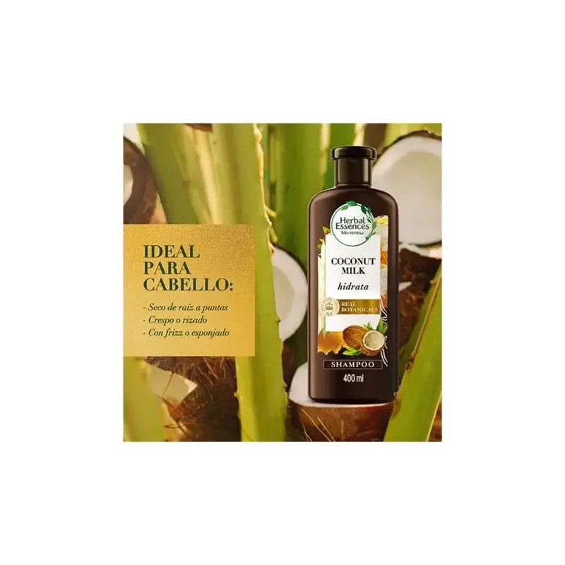 Shampoo Herbal Essences Leche De Coco 400ml