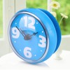 GOTOTOP Clock with Suction Cup Wall Clock for Bathroom Mini