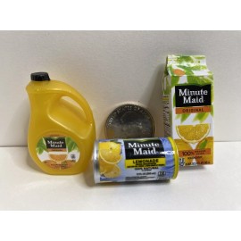 Minute Maid 3 Minute Maid  Juice w/Case Exclusive Lemonade Zuru Mini Brands Series 5