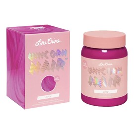 Lime Crime Unicorn Hair Dye, Juicy - Fuschia Fantasy Hair Color - Full Coverage, Ultra-Conditioning, Semi-Permanent, Damage-Free Formula - Vegan - 6.76 fl oz