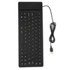 Foldable Silicone Keyboard 85 Keys Foldable Design Silent Wired Waterproof