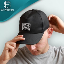 SC Products Baldi Cap for Men Presents for Dad Grandad Stepdad | Funny Hat Bald Gifts for Dad Fathers Day Presents for Him | Funny Novelty Gifts for Men for Father's Day Stocking Fillers Secret Santa