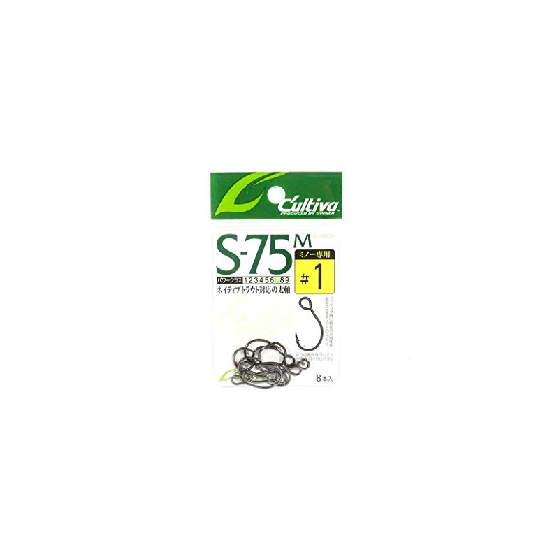 Owner Cultiva 11642 S-75M Single 75 (for minnow) 1