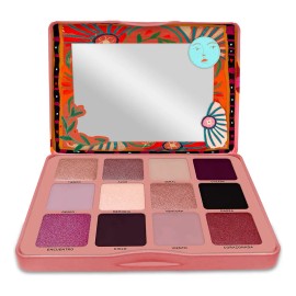 Yuya - Set De 12 Tonos De Sombras Para Ojos Destino, 24g Multicolor