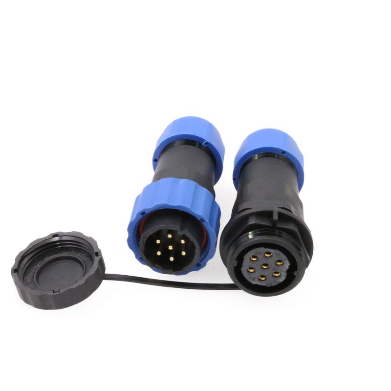 ZBLZGP SD20 Waterproof Connector IP68 Circular LED Power Cable Plug