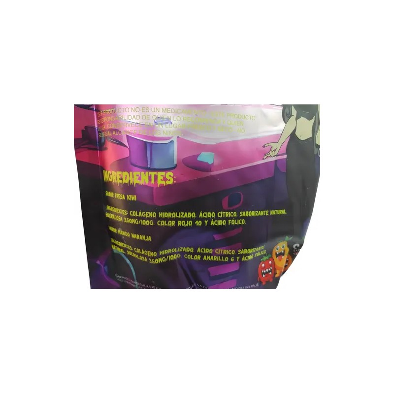 Be Supplement Colageno Sobre Humano 50servs 500g Sabor Mango naranja