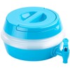 PEARL Drinks Dispenser: Foldable Keg, Outlet Tap, Stand, 5.5 Litres,