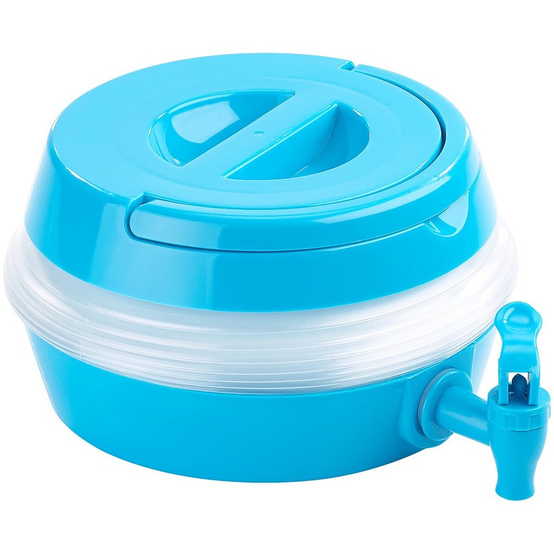 PEARL Drinks Dispenser: Foldable Keg, Outlet Tap, Stand, 5.5 Litres,