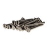 Evoges M3.5 x 50mm Long Flat Head Electrical Machine Screws