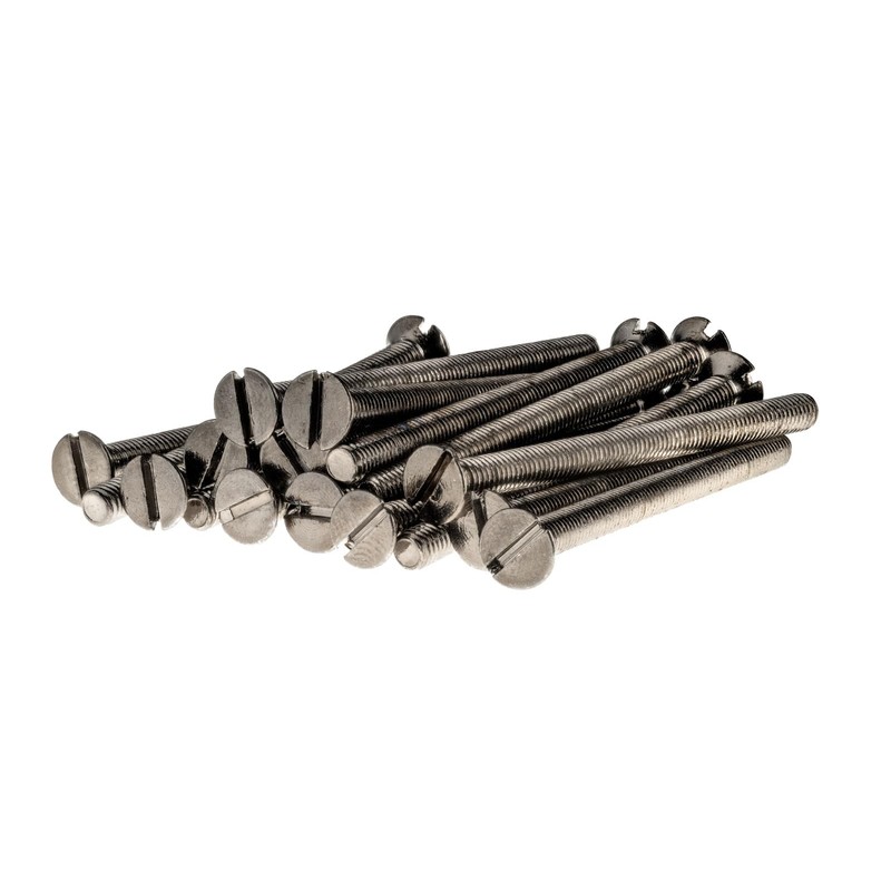 Evoges M3.5 x 50mm Long Flat Head Electrical Machine Screws